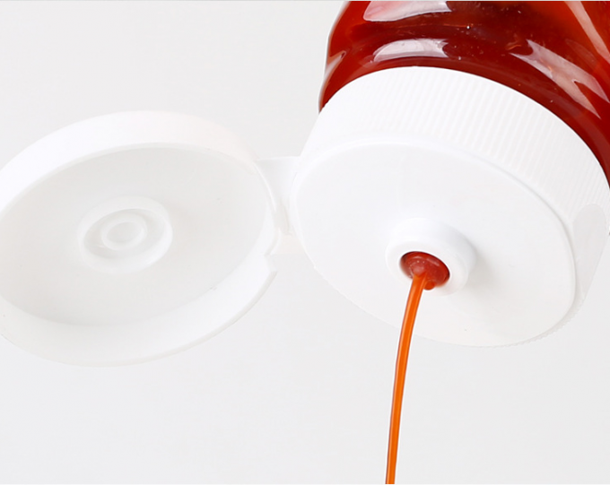 16oz Domates Sosu Plastik Baharat Şişeleri Kokusuz 3