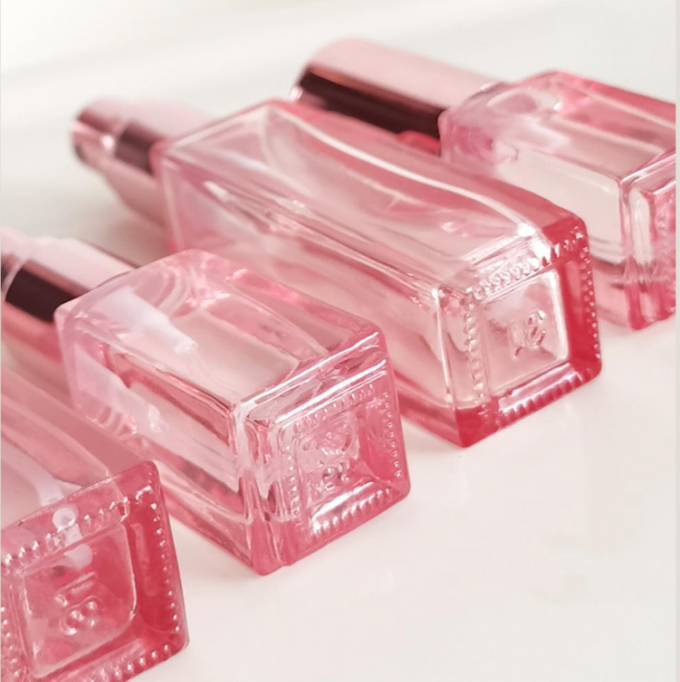 Rose Gold Taşınabilir Doldurulabilir Atomizer Seyahat Parfüm İnce Mist Püskürtücü Şişe 4