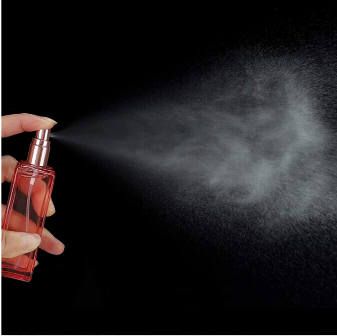 Rose Gold Taşınabilir Doldurulabilir Atomizer Seyahat Parfüm İnce Mist Püskürtücü Şişe 6