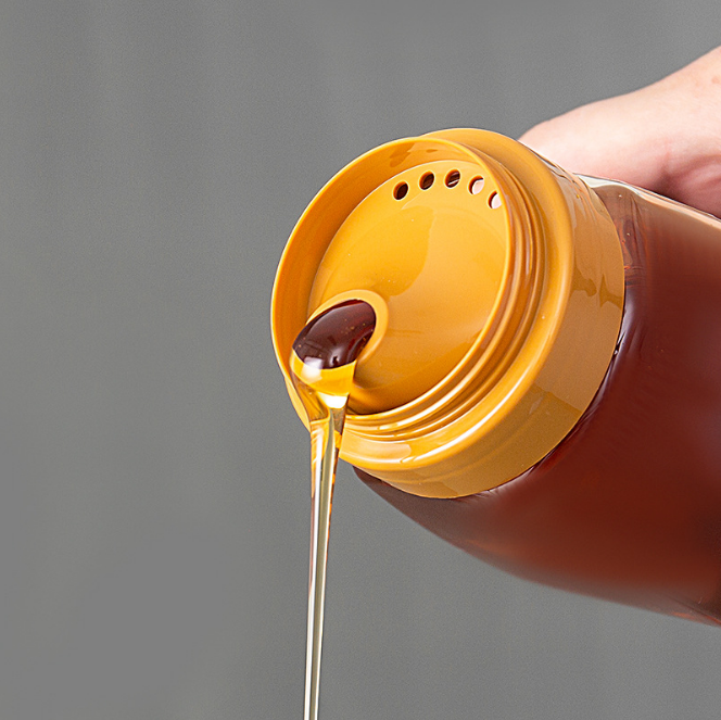 0.7L Plastik Bal Şişeleri Reflü Giriş Sızdırmazlık Kavanozları Sıcak Damgalama 1