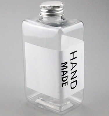 Good price Kapaklı Kare Şeffaf Juic Plastik İçecek Şişeleri PETG ODM Serigrafi Baskı çevrimiçi