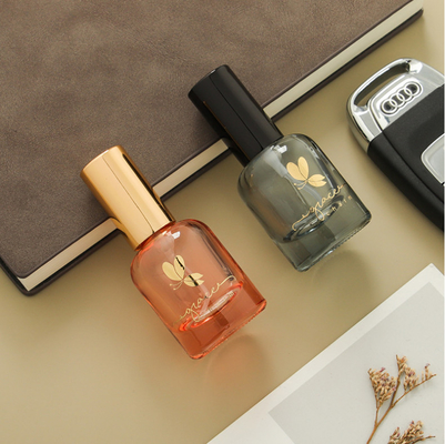 10ML Glass Round Perfume Spray Bottle In Stock Supply Large Cylinder Glass Cosmetic Containers
