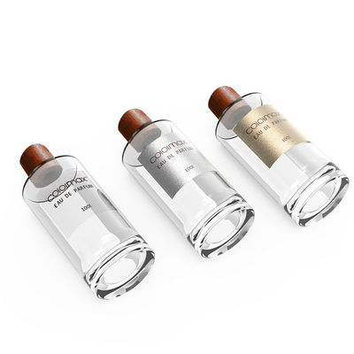 Good price 50mm Dia 3.5oz Kristal Cam Parfüm Şişeleri SGS Yuvarlak Özel LOGO çevrimiçi