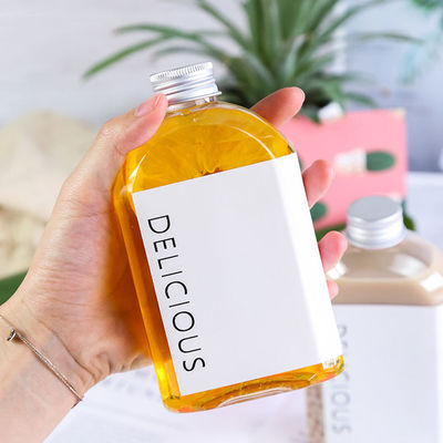 Good price 350ml Plastik Suyu Tek Kullanımlık İçecek Şişeleri Tatsız Kokusuz Düz Şekil çevrimiçi