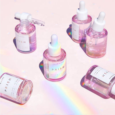 Good price 1oz Açık Mavi Amber Cam Damlalıklı Şişe Çocukların Açamayacağı Kap Anti şok çevrimiçi