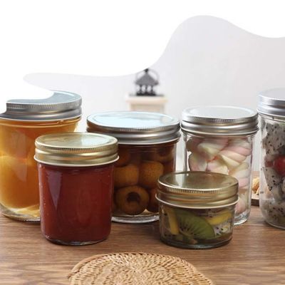 Good price OEM Gecelik Yulaf jöle Cam Saklama Şişeleri parfe hermetik olarak kapatılmış kavanoz çevrimiçi