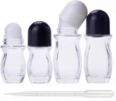 Good price H6.85in D2.68in Cam Kozmetik Kapları Yuvarlak Sekizgen Parfüm Silindir Şişeleri çevrimiçi