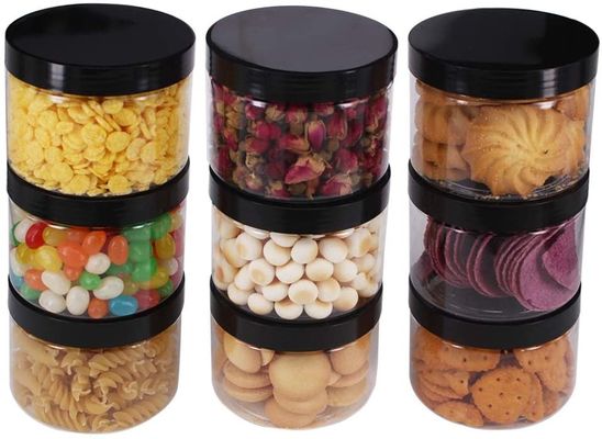 Good price 260ml 10*6.5cm Plastik Baharat Şişeleri Plastik Saklama Şişeleri Hava Geçirmez Geri Dönüştürülebilir çevrimiçi