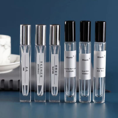 Good price 18*106mm Cam Kozmetik Kapları 10ml Sprey Parfüm Şişeleri TUV Hafif çevrimiçi