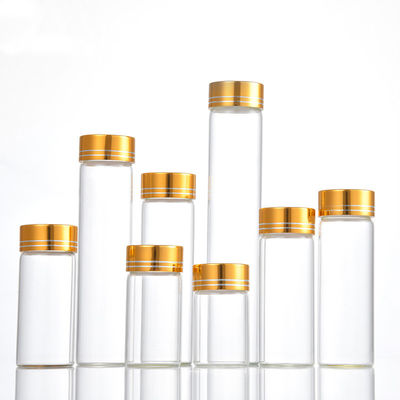 Good price Mini Dilek Kristal Cam Şişeler Silindirik 30ml ila 150ml Vidalı Kapaklı çevrimiçi