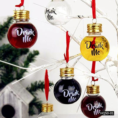 Good price ODM Dekoratif Plastik İçecek Şişeleri 1.7oz Top Şekilli Plastik Şişeler çevrimiçi