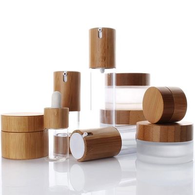 Good price Ekolojik 20ml 30ml Biyobozunur Kozmetik Kavanozları Krem Losyon Şişesi BPA İçermez çevrimiçi